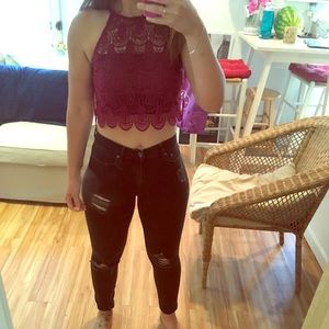 SALE🎁🎊🎁 NWOT burgundy top